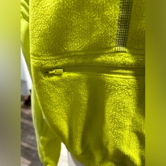 Free People Movement So Fly Half Zip Jacket in Margarita Size XS Green/Yellow - Picture 6 of 9